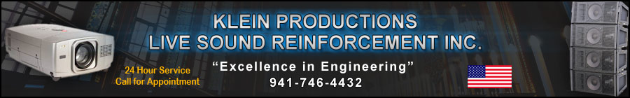 Header - Live Sound Audio Visual Equipment Rental